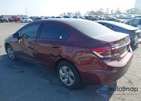 2015 Honda Civic Lx from USA, damaged, VIN 19XFB2F59FE212530